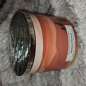 White Barn Sunset Desert